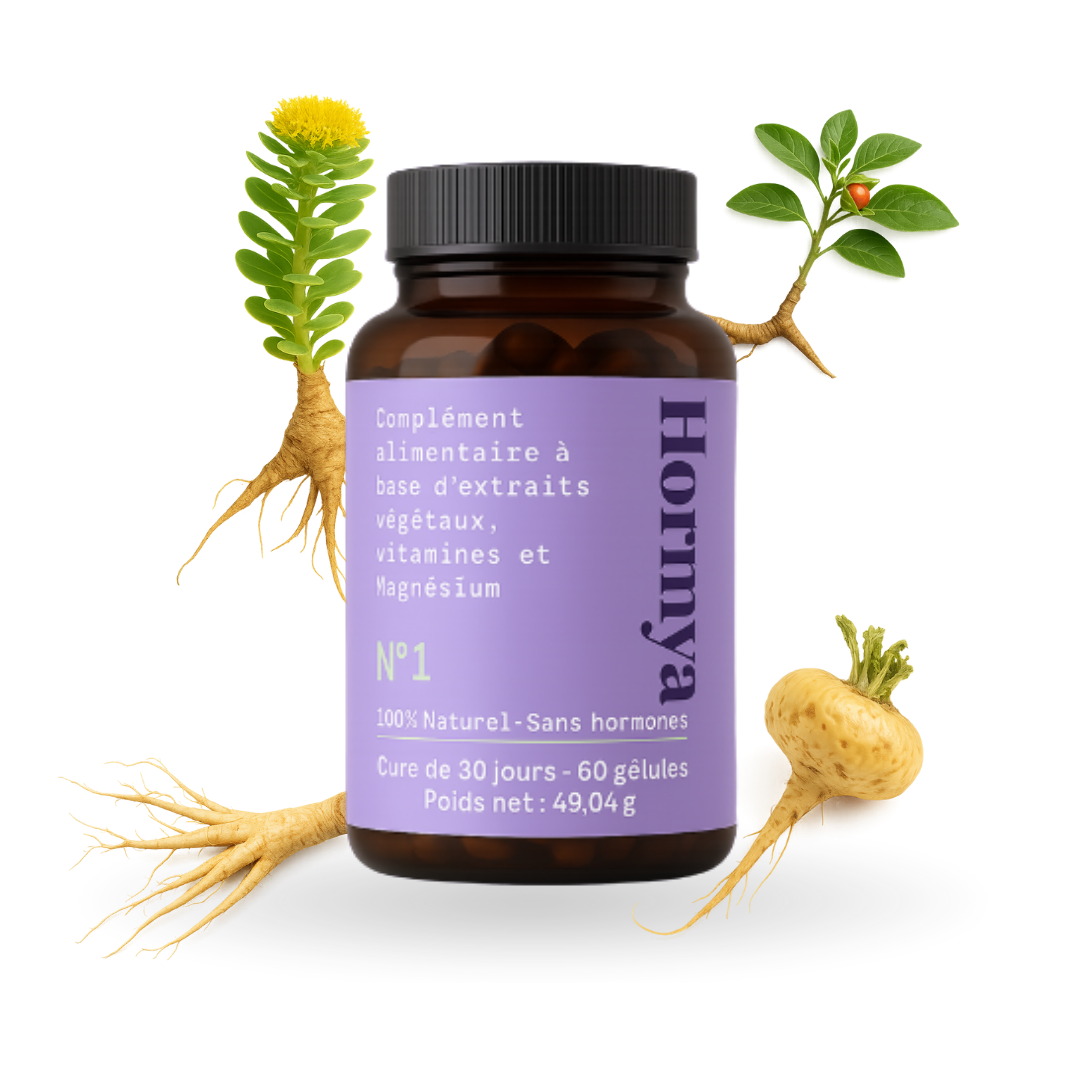 Cure Ménopause – Moins de bouffées de chaleur, un sommeil plus stable et une humeur plus apaisée, naturellement.