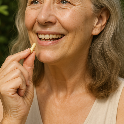 Cure Ménopause – Moins de bouffées de chaleur, un sommeil plus stable et une humeur plus apaisée, naturellement.