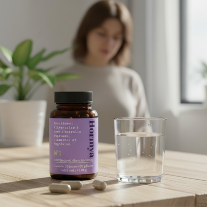 Cure Ménopause – Moins de bouffées de chaleur, un sommeil plus stable et une humeur plus apaisée, naturellement.